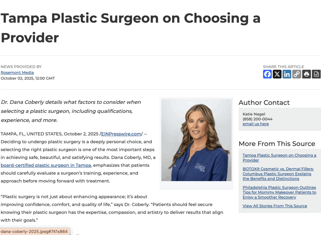 Board-certified plastic surgeon details what to consider when looking for a provider.